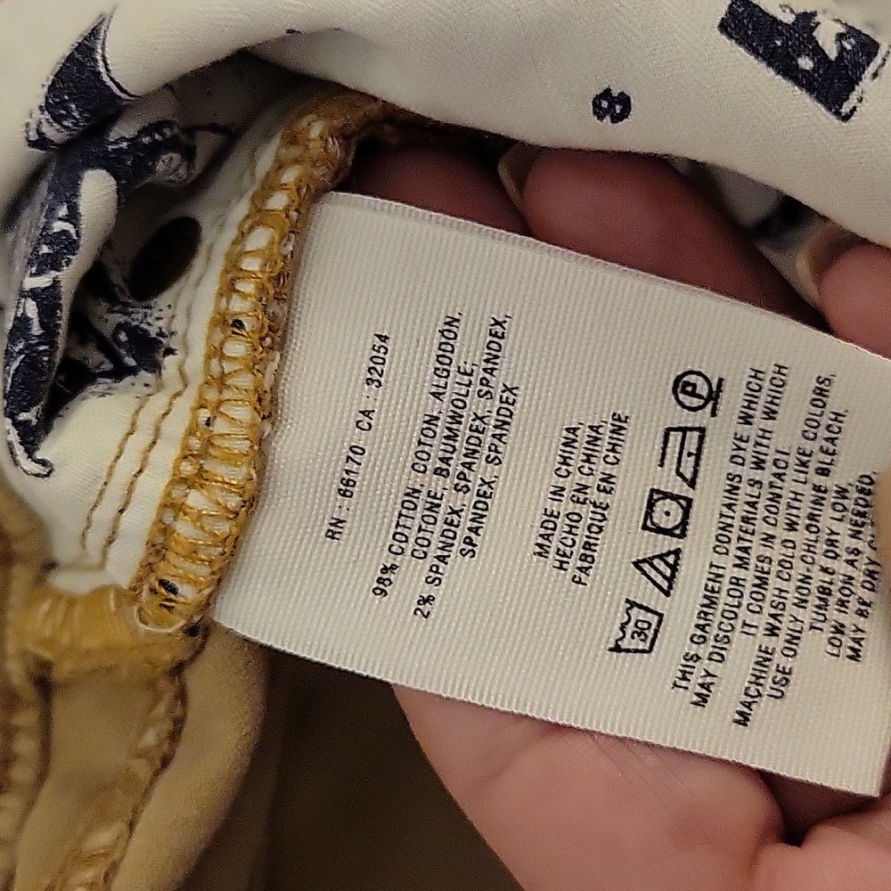 PILCRO TAN CORDUROY JEANS - Picture 8 of 8